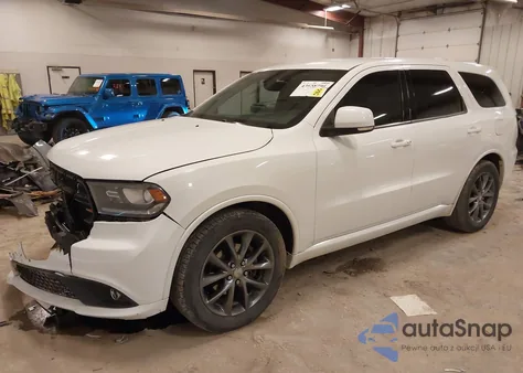 2017 Dodge Durango Gt Rwd from USA, damaged, VIN 1C4RDHDG1HC774348